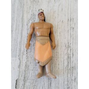 Burger King Pocahontas Chief father toy figure